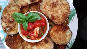 Eggplant Parmesan with Marinara Sauce
